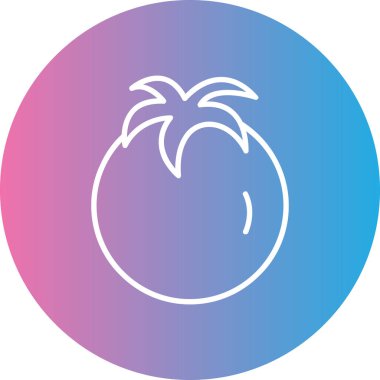 meyve simgesi, basit vektör illüstrasyonu