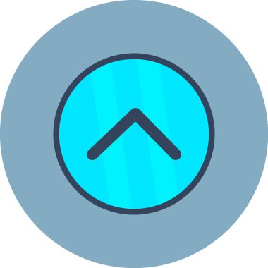 Ok. Web simgesi basit illüstrasyon