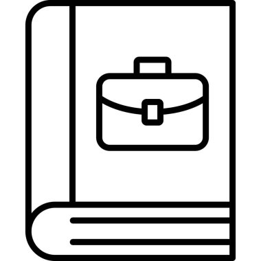 klasör simgesi. Basit taslak çizimi