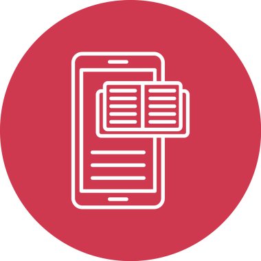 vektör telefon simgesi çizimi