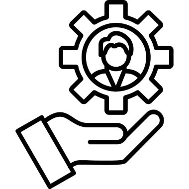 El ele tutuşmalar ve vites simgesi, taslak biçimi