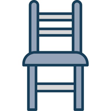 sandalye simgesi çizimi