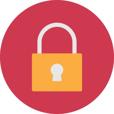 Kilidin vektör illüstrasyonu