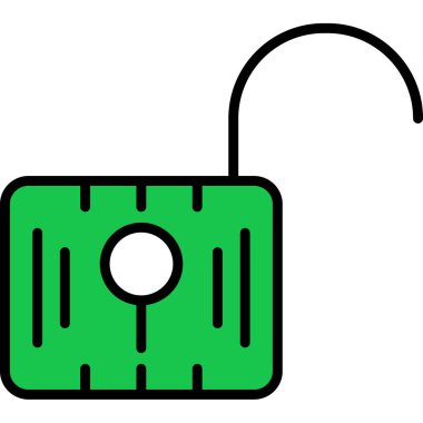 Gıda simgesinin vektör illüstrasyonu