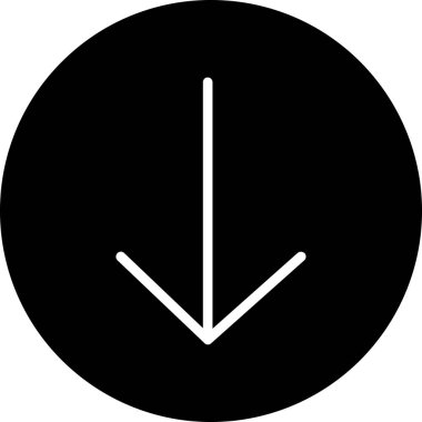 ok simgesi vektör illüstrasyonu