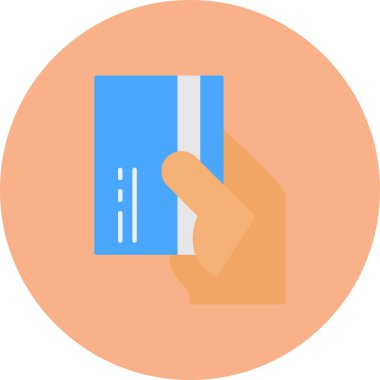 Övgü. Web simgesi basit illüstrasyon