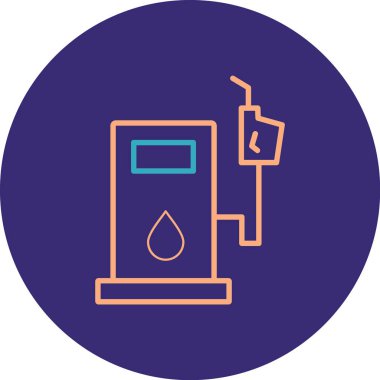 Modern su damlası simgesinin vektör illüstrasyonu