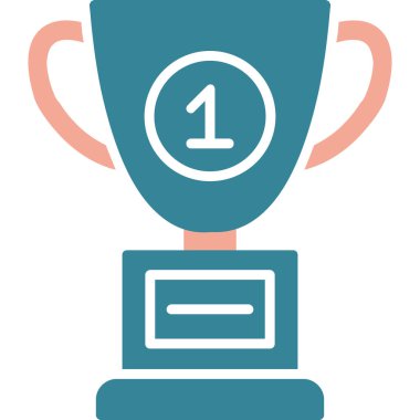 Kazanan Kupası vektör simgesi