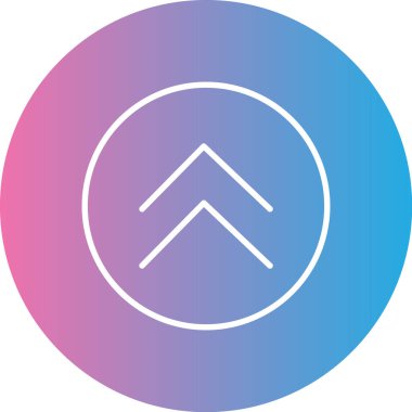 ok simgesi vektör illüstrasyonu