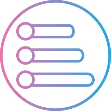 Bir termometre simgesinin vektör çizimi