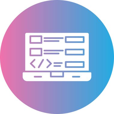 Seo simgesinin vektör illüstrasyonu