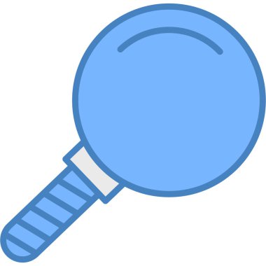 Golf topu ikonu. vektör illüstrasyonu