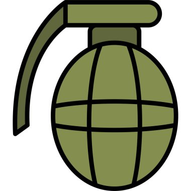 Bomba. Web simgesi basit illüstrasyon