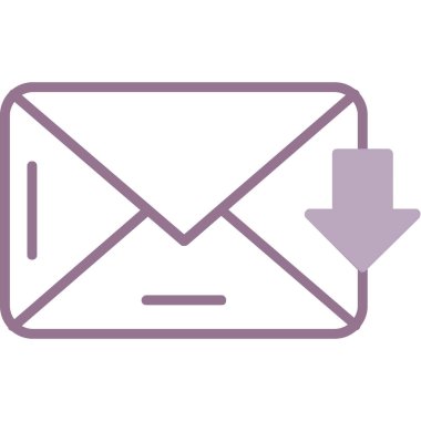 e- posta ileti vektörü simgesi