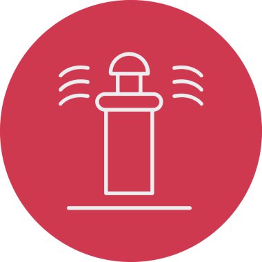 Bir yangın musluğunun vektör çizimi