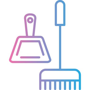 fırça. Web simgesi basit illüstrasyon