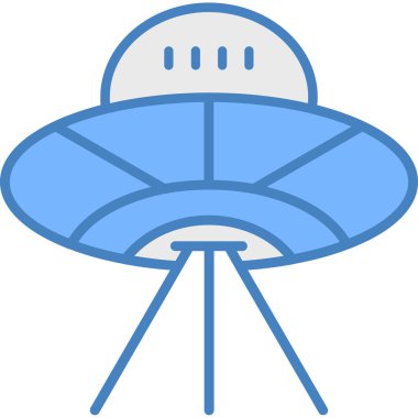 ufo. Web simgesi basit illüstrasyon