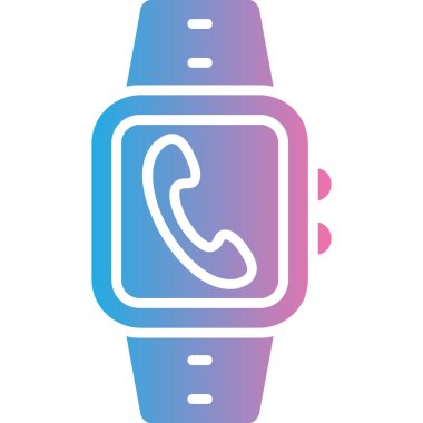 Telefon simgesinin vektör illüstrasyonu