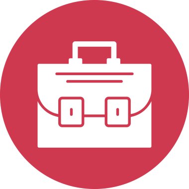 Çanta. Web simgesi basit tasarım