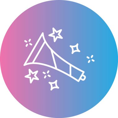 Sihirli bir simgenin vektör illüstrasyonu