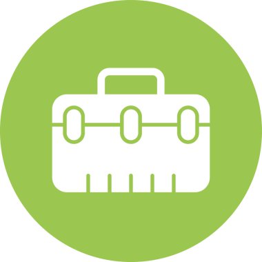 evrak çantası ikonu vektör illüstrasyonu