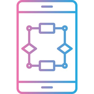 Telefon simgesi vektör illüstrasyonu