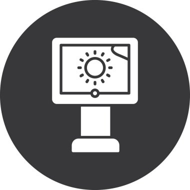 seo modern simgesinin vektör illüstrasyonu