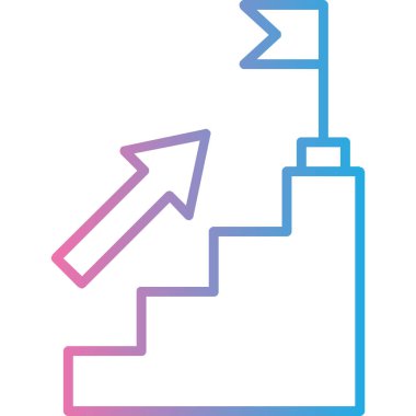 Ok. Web simgesi basit illüstrasyon