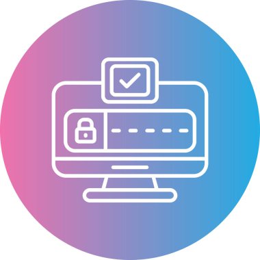 seo modern simgesinin vektör illüstrasyonu