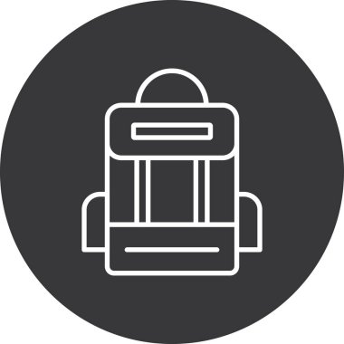 Moda tarzı izole edilmiş arka planda sandalye simgesi