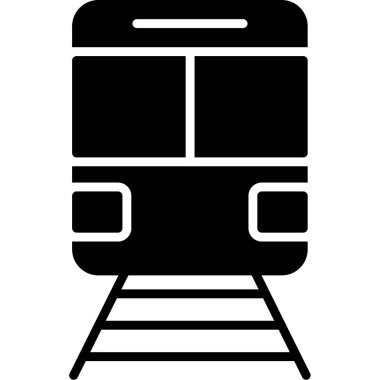 tren vektör simgesi, modern biçim
