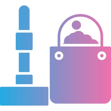 Yemek. Web simgesi vektör illüstrasyonu