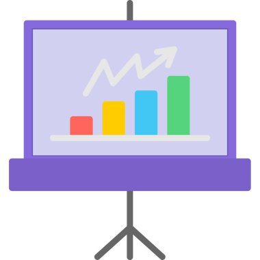 İş çizelgesi. Basit illüstrasyon