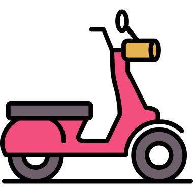 Mobilet. Web simgesi basit illüstrasyon