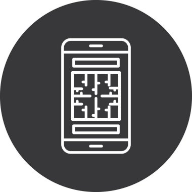 Uygulama simgesinin vektör illüstrasyonu