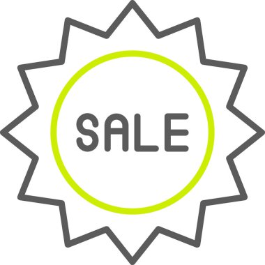 satış web etiketi simgesi