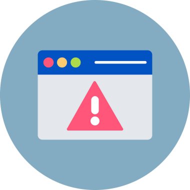 Alarm hatası uyarı simgesi - ana hatlar biçimi