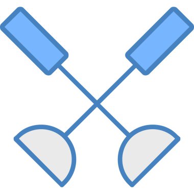 çapraz ve çapraz bayraklar vektör simgesi