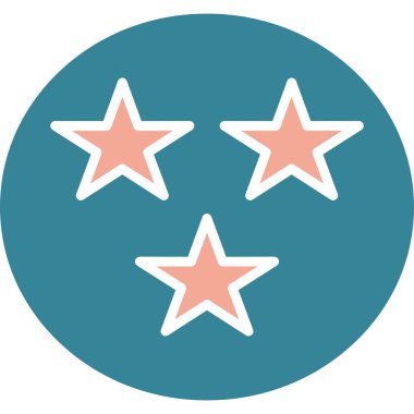 yıldız simgesi, illüstrasyon, vektör tasarımı