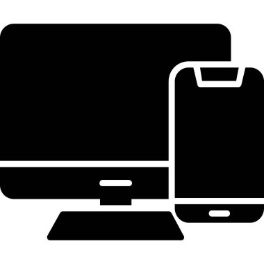 akıllı telefon ve tabletin vektör çizimi