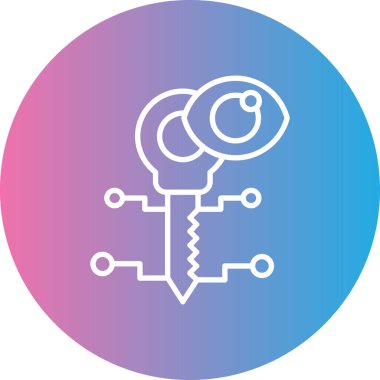 seo modern simgesinin vektör illüstrasyonu