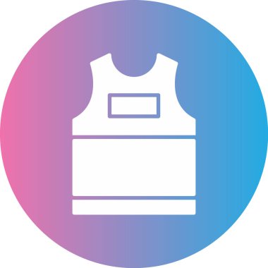 Tank simgesinin vektör illüstrasyonu