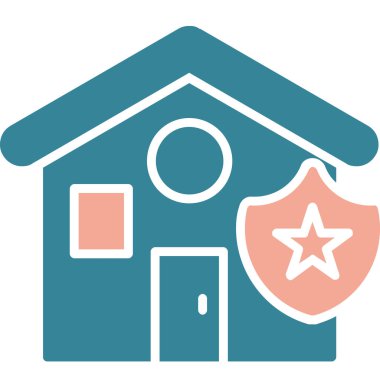 ev simgesi vektör illüstrasyonu