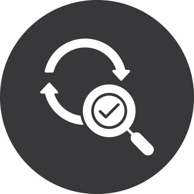 seo modern simgesinin vektör illüstrasyonu