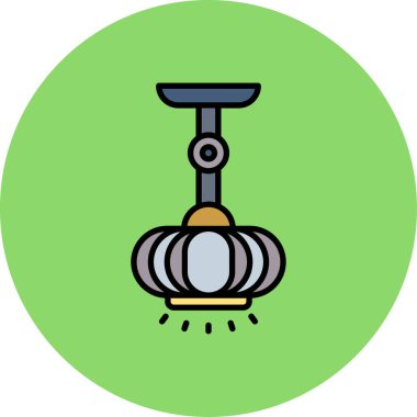 Çizgi film simgesinin vektör çizimi