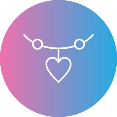 Bir kalbin vektör illüstrasyonu