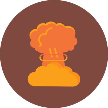 Bomba. Web simgesi basit illüstrasyon