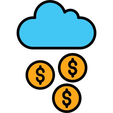 bulut dolarları simgesi