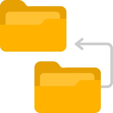 veri dizini düz simgesi