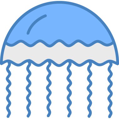 Su. Web simgesi basit illüstrasyon